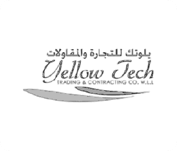 Logo of yellow tech trading and contracting