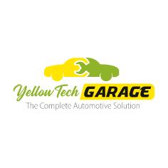 Logo of yellow tech garage